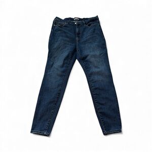 Good American Dark Blue Skinny Jeans